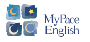 英会話個人レッスンの MyPace Englishのロゴ画像