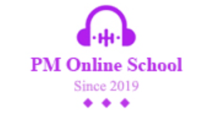 PM Online School「英語と中国語の学習サイト」のロゴ画像